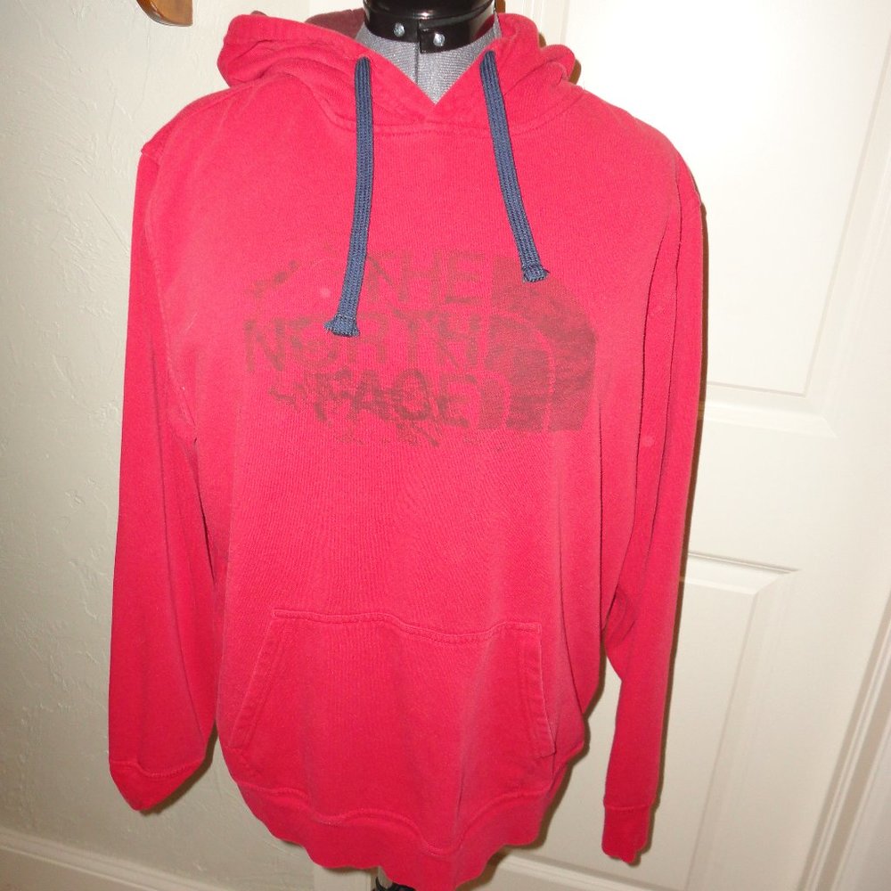 THE NORTH FACE Men's Pullover Red Hoodie Size L